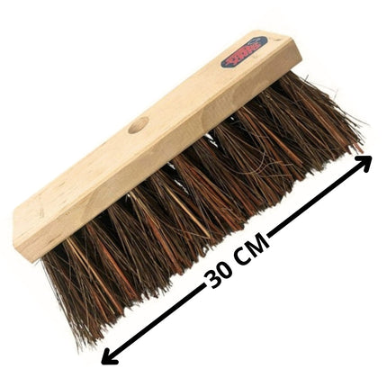 Balai de ville Synx 30 cm - Fibres naturelles - Sans manche
