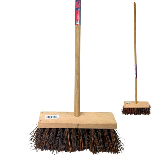 Synx Tools Balai de ville 30 cm - Balai d'extérieur - avec manche 120 cm