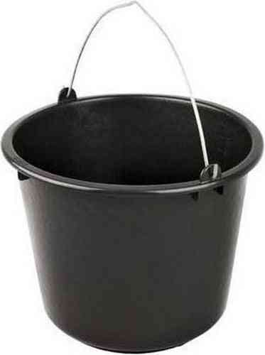 Seau ménager solide - 2 pièces - 12 L