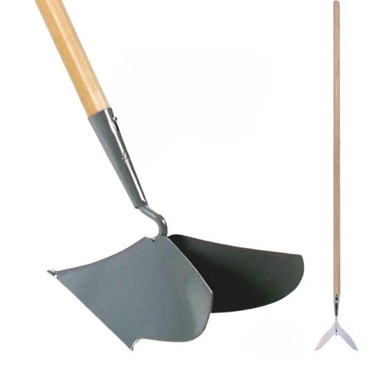 Synx Tools  Bêche 20 cm - outils de jardinage - manche 160 cm inclus
