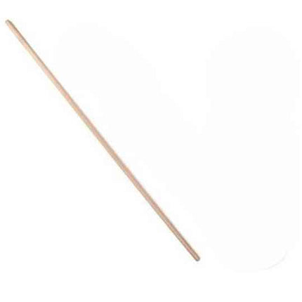 SynxTools 150cm steel broom with black handle and durable bristles.