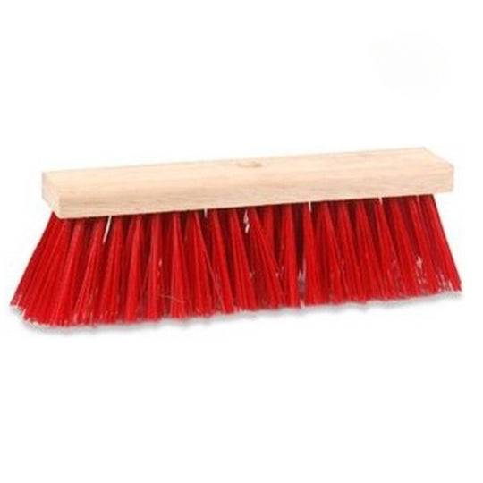 Synx Tools Balai d'extérieur 40 cm - balai en bois - outils de jardinage