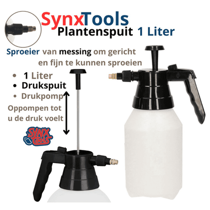 Pulvérisateur haute pression | pulvérisateur à pression | 1 litre | pulvérisateur pour plantes