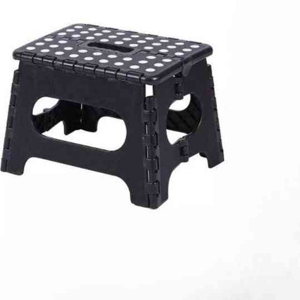 Synx Tools Tabouret 80 kg pliable noir - Escabeau de cuisine
