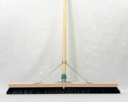 Balai Synx en crin de cheval 80 cm - Balais doux & manche 160 cm