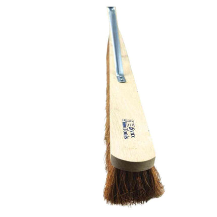 Synx Tools Balai de salle 100 cm - Balai - balai doux - balai à franges - balai en coco - manche à balai 150 cm