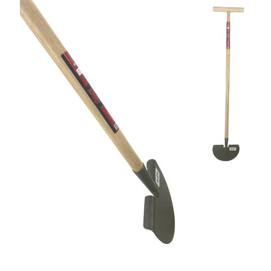 Synx Tools Coupe-bordures avec marchepied | Coupe-bordures | longueur de travail 80 cm