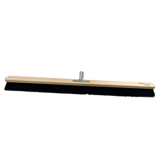 Synx Tools Balai d'intérieur 100 cm en crin de cheval | Balai de salle | Balai doux | Balai de chambre | Balai de nettoyage