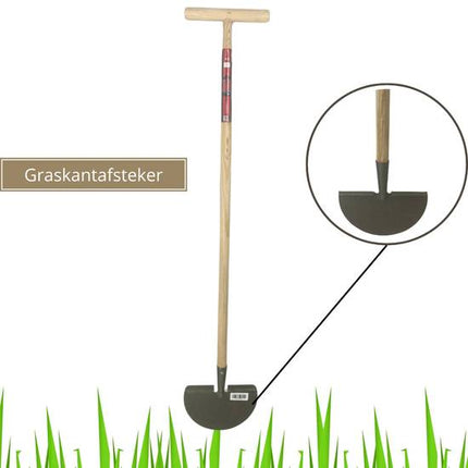 Synx Tools Coupe-bordures avec marchepied | Coupe-bordures | longueur de travail 80 cm