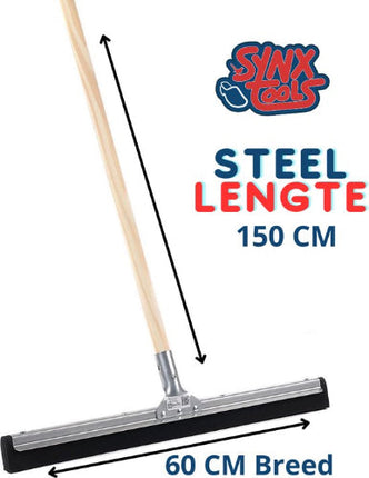 Vloertrekker 60m met Steel 150cm