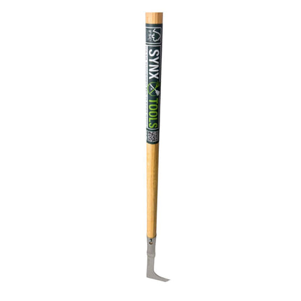 Synx Tools Couteau à joints 150 cm et Synx Tools Balai à griffes 35 cm - Grattoir à mauvaises herbes - Grattoir à joints - Balai de rue - Manche télescopique 70 - 140 cm