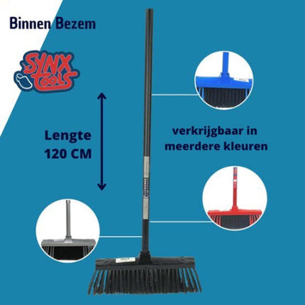 Binnenbezem Zwart