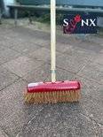 Synx Tools  Balai de salle Balai en coco 30 cm - Manche de 150 cm inclus