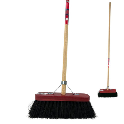 Synx Tools Balai de ville Colombo 30 cm - Balai de rue - Manche de 150 cm inclus