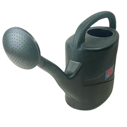Synx Tools Arrosoir avec pomme d'arrosage 2 litres - noir - plastique - pomme d'arrosage amovible - arrosage des plantes