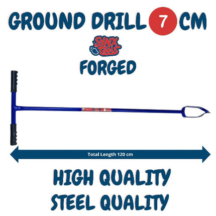 Synx Tools Tige de forage 7 cm forgée - Haute qualité Tige de forage