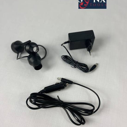 Synx Tools Pompe à air électrique 50 W - 12 V/220 V Camping
