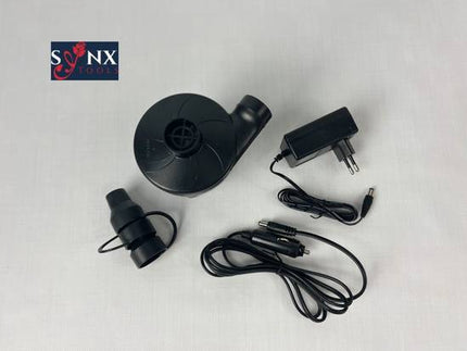 Synx Tools Pompe à air électrique 50 W - 12 V/220 V Camping