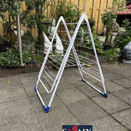 Synx Séchoir à linge blanc pliable - Pour suspendre les vêtements - Pliable