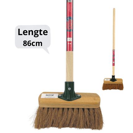 kinderbezem 81 cm met cocos haren