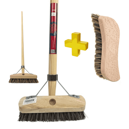 Synx Tools Balai à main Union + Brosse à main Union Set - Avec manche de 150 cm