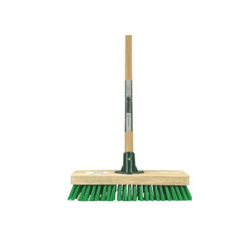 Balai à récurer Synx Tools Brosse à carreaux/brosse à récurer - Brosse à mousse avec manche de 150 cm