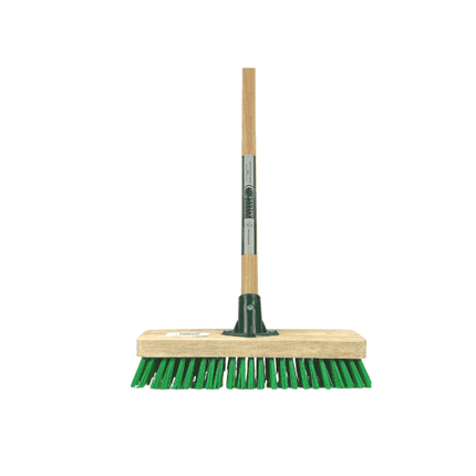 Synx Tools Brosse à mousse - Brosse à carreaux - Brosse à récurer - Manche de balai 120 cm