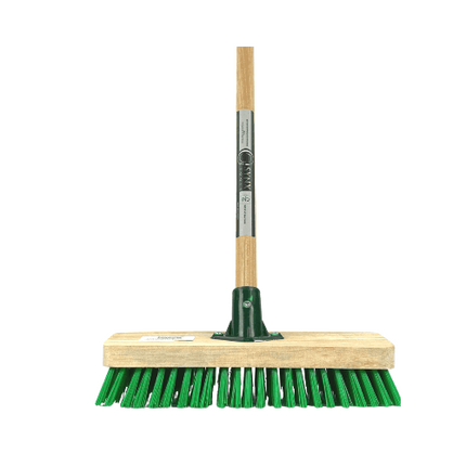 Synx Tools Brosse à mousse - Brosse à carreaux - Brosse à récurer - Manche de balai 120 cm