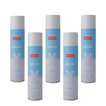 Spray neige/neige artificielle en bombe de 150 ml - Neige artificielle/neige synthétique en spray