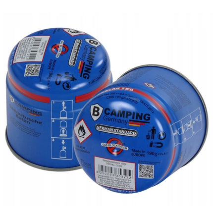 18 pièces de gaz paroon 190 g de butane/propane en bombe 360 ml - Recharge de gaz pour camping